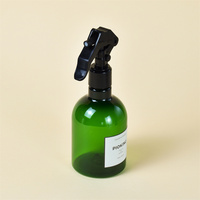 Kinpack 200ML Bouteille ronde en plastique PET vide de distribution de liquide avec pompe de pulvérisateur Emballage et produit d'impression