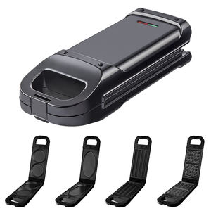 Máquina de churros de moda 4 en 1, tortilla de aperitivos, arepa, sándwich, gofrera larga - Product Image 1