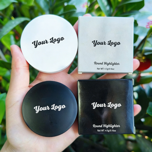 Illuminante Viso Multicolore a Lunga Durata, Etichetta Privata, Confezione Rosa, Nera e Bianca - Product Image 1