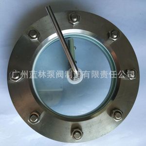 304 <b>Stainless</b> <b>Steel</b> High Pressure Four-Way Sight Glass Necked Welding Sight Glass for <b>Other</b> Glass Products - Product Image 3