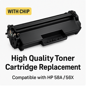 Cartuccia Toner compatibile CF258A CF258X con Chip per <span class=keywords><strong>HP</strong></span> 58A 58X sostituzione per <span class=keywords><strong>HP</strong></span> <span class=keywords><strong>LaserJet</strong></span> Pro M404/M406/M428/M430 serie - Product Image 2