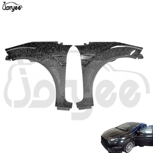 Joryee Spoiler en fibre de carbone Kit de carrosserie pour <span class=keywords><strong>Ford</strong></span> <span class=keywords><strong>Fiesta</strong></span> <span class=keywords><strong>ST</strong></span> 2016-2020 2017 2018 5 portes Tuning Accessory - Product Image 2