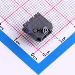 436500201 Wire-to-<b>Board</b> <b>Pin</b> Header Bent Lead Through Hole,P=3mm Connector 1x2P 3mm Right Angle Insert Micro-Fit (MX 3.0) - Product Image 1