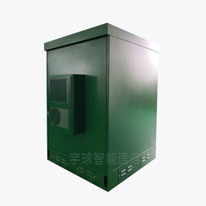 Armoire de rangement extérieure en acier 15U, étanche, rectangulaire, pour utilisation en parc - Product Image 4