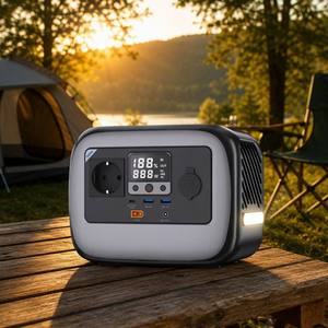 สถานีไฟฟ้าพกพา 300W เครื่องกำเนิดพลังงานแสงอาทิตย์ คลื่นไซน์บริสุทธิ์ USB-C PD 3.0 LED สำหรับตั้งแคมป์ กิจกรรมกลางแจ้ง และกรณีฉุกเฉิน - Product Image 5