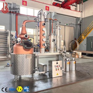 Proveedores de aparatos de destilación de Alcohol Boben 150L, destilador de Alcohol personalizado para whisky - Product Image 3