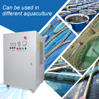 JUMOZONE 15L 20L 40L 50L 60L Koi Générateur d'oxygène pour étang à poissons Nouveau composant PLC 220V RAS Noyau de système d'aquaculture pour la pisciculture