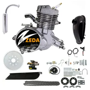 ZEDA motorised bike 80cc engine kit for racing bicycle DIY bike parts 2 stroke bike motor