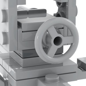 MOC5024 <span class=keywords><strong>Serie</strong></span> Militar, Modelo de Cañón de Artillería de la Segunda Guerra Mundial, Bloques de Construcción Educativos, Regalos Creativos, Juguetes para Niños - Product Image 4