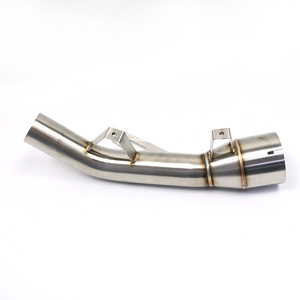 Para Kawasaki <span class=keywords><strong>Z900</strong></span> 51mm nuevo <span class=keywords><strong>precio</strong></span> de fábrica Acero inoxidable deslizamiento en escape motocicleta medio sistema de escape silenciador tubo - Product Image 6