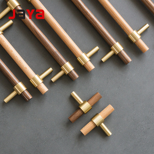 JAYA Furniture Handle Beech Brass Handle Pure <strong>Copper</strong> New Chinese Style Clothes <strong>Door</strong> Furniture Cabinet Handle <strong>Door</strong> <strong>Knob</strong> - Product Image 1