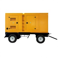 Grupo Electrógeno Diésel Portátil y Móvil, con Bajo Nivel de Ruido, Potencia de 30 a 500 Kw, Apto para Obras de Construcción