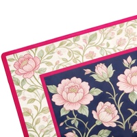 Tapis de jeu de mahjong premium de 31,5 pouces, tapis en néoprène à carreaux carrés pour les joueurs occasionnels et les joueurs avertis