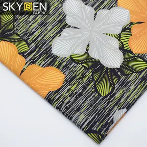 Skygen bán buôn các nhà sản xuất châu phi kenya in dệt 100 cotton vật liệu vải
