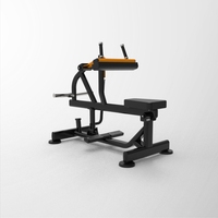 Appareil de musculation des mollets assis professionnel de qualité supérieure en acier, réglable, ergonomique, avec fonctions de sécurité et de stabilité