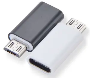 Adaptador USB 3,1 tipo C a V8, convertidor de USB-C Micro USB para Android