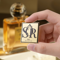 Étiquettes de parfum personnalisées en aluminium durable, étiquettes de bouteille, plaque signalétique, logo, autocollant, étiquette de vin, autocollants personnalisés, vintage