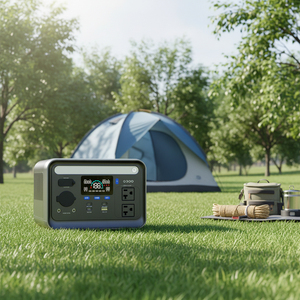 MIQI High Capacity Energy Power Bank Outdoor 350w Ups Solar <b>Generator</b> Portable Emergency Backup Lifepo4 Battery Power Station - Product Image 1