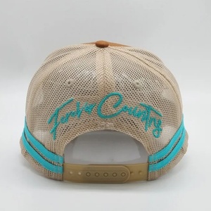 Gorras de Béisbol Tipo Trucker Unisex Deportivas a Rayas de Alta Calidad, Impermeables, de 6 Paneles, con Dos Rayas Estilo Australiano - Product Image 5