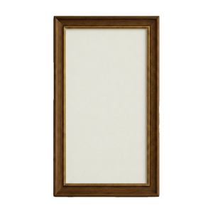 Cadre photo personnalisé en bois écoresponsable avec incrustation d'os, impression sérigraphiée, taille sur mesure, horizontal, pour table - Product Image 1