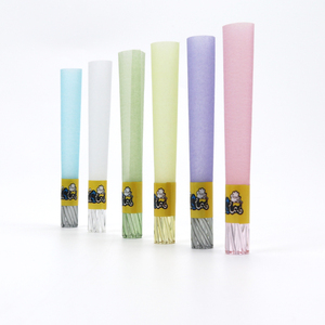 Vortex Twisted 7-Hole Glass Filter Tip Sticks Cigarette Paper 84mm Pre-Made <b>Rolled</b> Cones Logo Custom Smoking <b>Rolling</b> Paper Tubes - Product Image 4