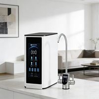 Purificador de Agua RO Eléctrico de Plástico de 100 GPD para Debajo del Fregadero con Grifo Inteligente Autolimpiante OEM