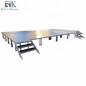 Scène de mariage, podium, événement en plein air, spectacle, concert, scène portable en aluminium et en bois pour concert - Product Image 4