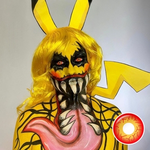 Livraison gratuite Zombie Eye Halloween <span class=keywords><strong>Lentilles</strong></span> De Contact Pseyeche Hollywood Eye Cosplay <span class=keywords><strong>Lentilles</strong></span> Souples <span class=keywords><strong>Lentilles</strong></span> De Contact Kontaktlinsen - Product Image 4