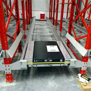 Protections anti-collision renforcées pour colonnes verticales, cadre <span class=keywords><strong>de</strong></span> rail multi-couches pour rayonnages industriels à navette radio - Product Image 2