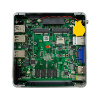 Precio barato Industrial Win 10 Server Embedded Linux Router 2 Dual Lan Celeron J1900 Industry Fanless Industrial Mini Pc
