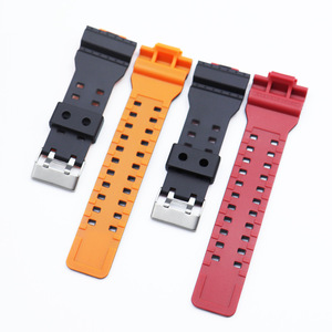 <span class=keywords><strong>Correa</strong></span> de Resina TPU Brillante de Dos Tonos de 16 mm, Diseño Deportivo Impermeable, Compatible con Relojes GA100 GA110 GD100 GD120 G8900 - Product Image 3