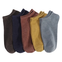 Chaussettes de sport unisexes jetables respirantes en coton 100% personnalisables avec logo, multicolores, en gros, pour homme, collection automne