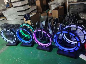 2025 New Arrival biểu tượng tùy chỉnh vòng kim loại có thể sạc lại thép không gỉ Led Shot Khay kính - Product Image 3