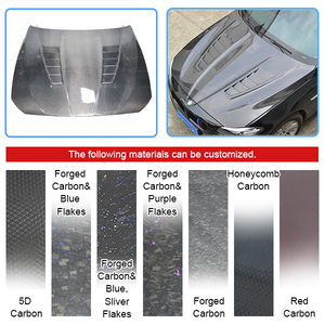 BMW 5 serisi için DTM stil karbon FIBER motor kaputu kaput F10 F18 gerçek karbon Fiber kaput yükseltme BMW için gövde kiti F10 F18 - Product Image 2