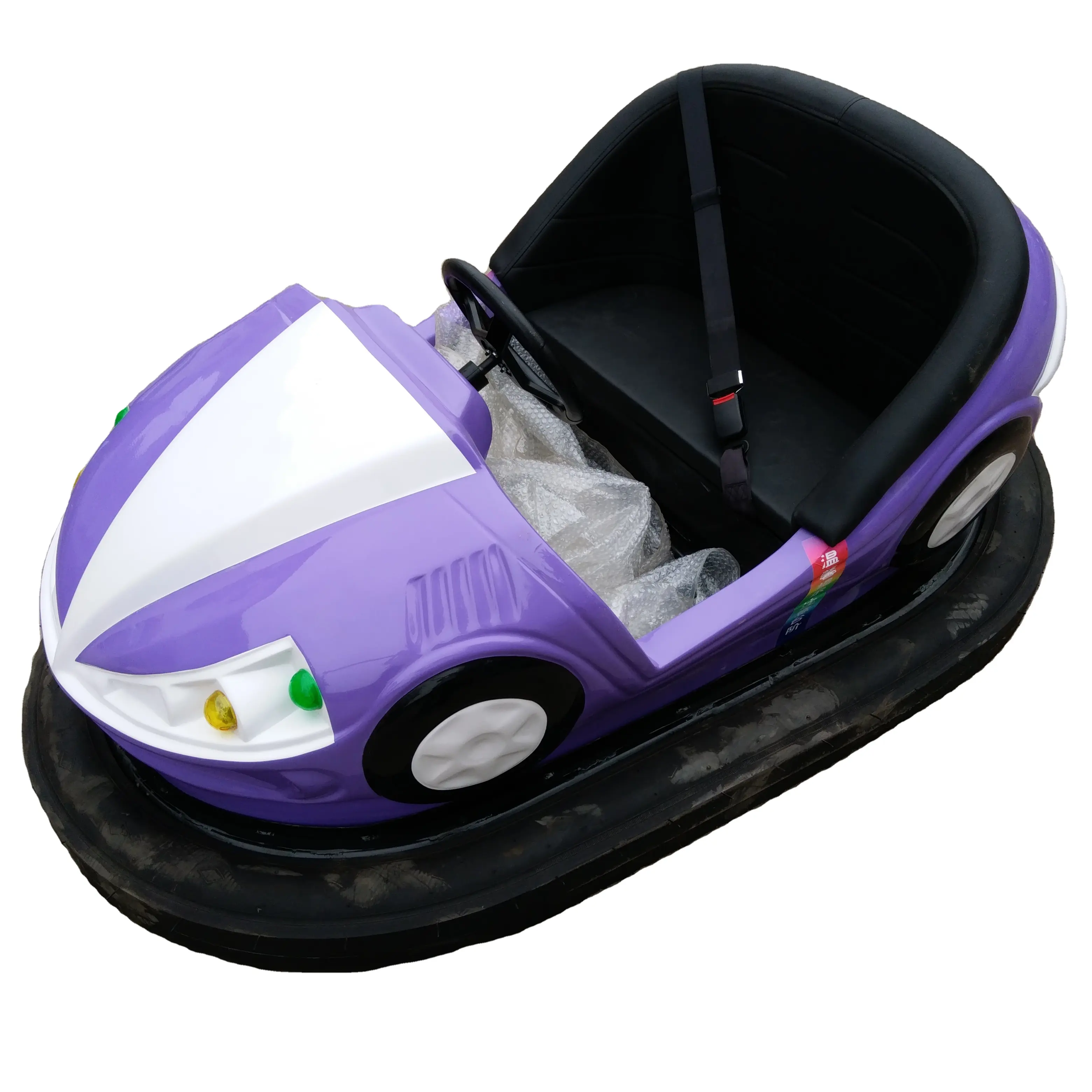 Electric Bumper Cars Amusement Park Ride 2 Seats