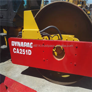 Rodillo Compactador Vibratorio Usado Dynapac CA251D CA30 CA301 con Motor de Gasolina y Bomba Hidráulica - Product Image 3