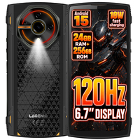 Teléfono Resistente LAGENIO Panther2 Pro con Batería de Gran Capacidad, Cámara de 50MP, 120Hz, Android 15, Teléfono Robusto Portátil
