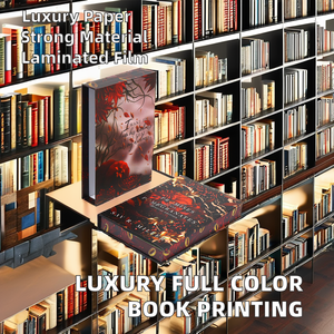 Creare la stampa <span class=keywords><strong>di</strong></span> libri personalizzati a colori con carta <span class=keywords><strong>di</strong></span> cartone Kraft <span class=keywords><strong>di</strong></span> lusso con finitura lucida prezzo <span class=keywords><strong>di</strong></span> fabbrica scatola <span class=keywords><strong>di</strong></span> libri <span class=keywords><strong>di</strong></span> carta <span class=keywords><strong>di</strong></span> lusso - Product Image 2