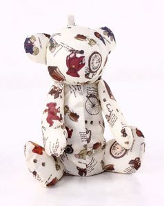 Paraguas de Bolsillo Plegable de 5 Secciones con Diseño de Osito, para Niños, Regalo de Cumpleaños, para Estudiantes - Product Image 4