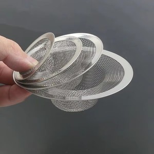 Filtro de desagüe para fregadero de acero inoxidable con forma de sombrero, malla antienredos para cocina y baño - Product Image 6