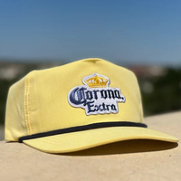 Casquette Snapback 5 Panneaux en Coton avec Logo Brodé Personnalisé, Bord Plat, Patch Tissé de Haute Qualité, Vente en Gros OEM