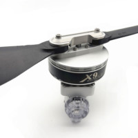 Support de fixation d'hélice pliable en alliage d'aluminium CW/CCW à lame unique 3411 pour drone de protection des plantes X9 (pièce de rechange)