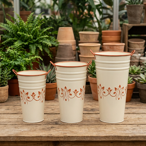 Ensemble de 3 pots en émail - Product Image 1