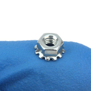 탄소강 K-락 너트 Keps 너트 외부 톱니형 잠금 와셔 포함 - Product Image 3