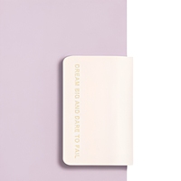 Carnet A5 en similicuir à feuilles mobiles, reliure collée, logo personnalisé, cadeau d'entreprise, carnet de notes de bureau