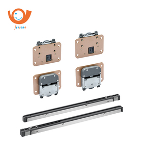 Fiesono — rouleau en bois réglable pour <span class=keywords><strong>porte</strong></span> <span class=keywords><strong>coulissante</strong></span>, accessoire de protection pour armoire, plastique - Product Image 1