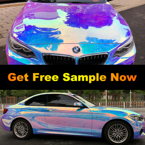 Película con cambio de color superbrillante DE ALTO polímero con doble fundición y revestimiento de vinilo PET para coche - Product Image 4