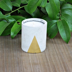 Round Concrete Jar Candles - Product Image 4