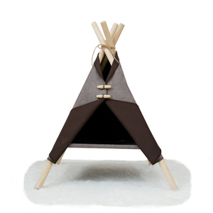 GodsWord Nouveau style <span class=keywords><strong>Tente</strong></span> <span class=keywords><strong>tipi</strong></span> en feutre pour animaux d'intérieur, Jouet pour animaux, Maison pour animaux, Lit pour chien, <span class=keywords><strong>Tente</strong></span> pour chien, <span class=keywords><strong>Tente</strong></span> <span class=keywords><strong>tipi</strong></span> en coton pour chat indien - Product Image 3