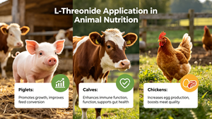 L-Treonina 98.5% de Grado Alimenticio, Aminoácido <span class=keywords><strong>para</strong></span> Alimentación Animal - Product Image 4